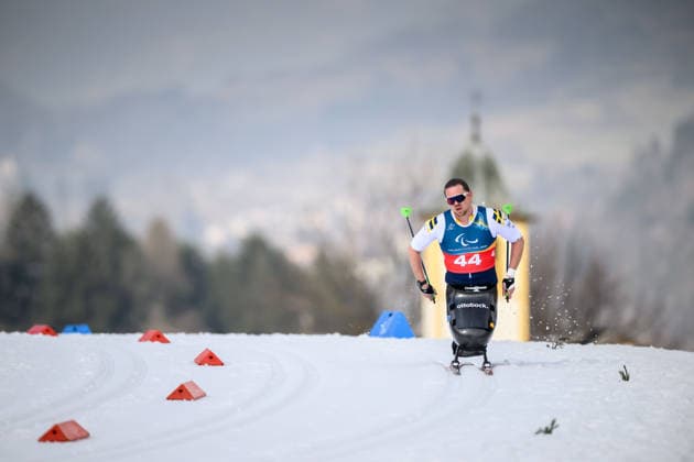 260311 Arnt Christian Furuberg of Sweden competes in the men s 10km interval start sitting para cross-country skiing during day 5 of the Milano Cortina 2026 Winter Paralympic Games on March 11, 2026 in Val di Fiemme. Photo: Maxim Thore BILDBYRAN kod MT MT1018 skidor cross-country skiing langrenn paralympic games paralympics paralympiska spel paralympiske leker vinter-paralympics winter paralympics milano cortina 2026 milano cortina 2026 winter paralympic games 5 bbeng sverige *** 260311 Arnt Christian Furuberg of Sweden competes in the men s 10km interval start sitting para cross country skiing during day 5 of the Milano Cortina 2026 Winter Paralympic Games on March 11, 2026 in Val di Fiemme Photo Maxim Thore BILDBYRAN kod MT MT1018 skidor cross country skiing langrenn paralympic games paralympiska spel paralympiske leker vinter paralympics winter paralympics milano cortina 2026 milano cortina 2026 winter paralympic games 5 bbeng sverige  Copyright: MAXIMxTHORE BB260311MT004