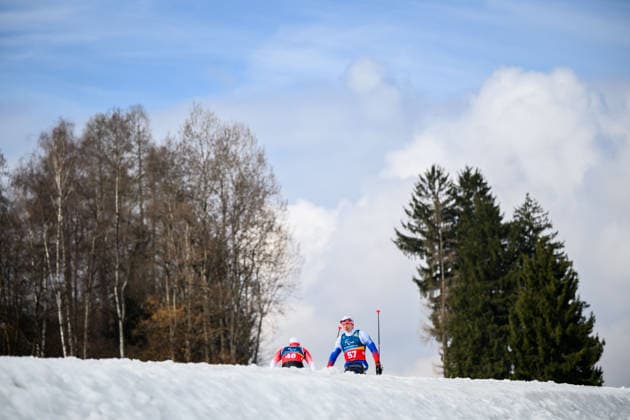 260311 Ivan Golubkov of Russia competes in the men s 10km interval start sitting para cross-country skiing during day 5 of the Milano Cortina 2026 Winter Paralympic Games on March 11, 2026 in Val di Fiemme. Photo: Maxim Thore BILDBYRAN kod MT MT1018 skidor cross-country skiing langrenn paralympic games paralympics paralympiska spel paralympiske leker vinter-paralympics winter paralympics milano cortina 2026 milano cortina 2026 winter paralympic games 5 bbeng ryssland *** 260311 Ivan Golubkov of Russia competes in the men s 10km interval start sitting para cross country skiing during day 5 of the Milano Cortina 2026 Winter Paralympic Games on March 11, 2026 in Val di Fiemme Photo Maxim Thore BILDBYRAN kod MT MT1018 skidor cross country skiing langrenn paralympic games paralympiska spelen paralympiske leker vinter paralympics winter paralympics milano cortina 2026 milano cortina 2026 winter paralympic games 5 bbeng ryssland  Copyright: MAXIMxTHORE BB260311MT007