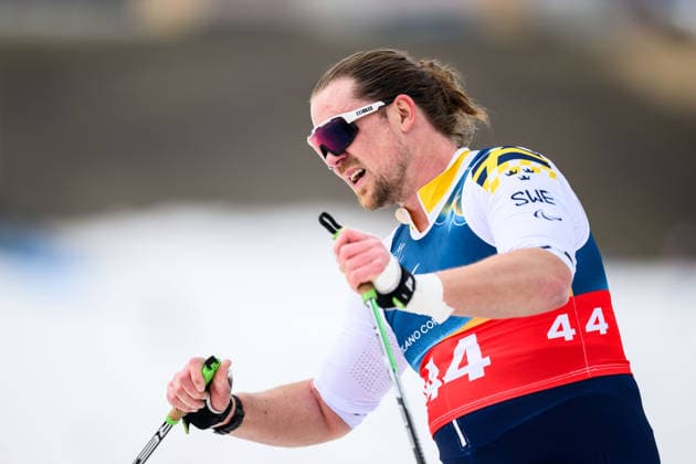 260311 Arnt Christian Furuberg of Sweden after competing in the men s 10km interval start sitting para cross-country skiing during day 5 of the Milano Cortina 2026 Winter Paralympic Games on March 11, 2026 in Val di Fiemme. Photo: Maxim Thore BILDBYRAN kod MT MT1018 skidor cross-country skiing langrenn paralympic games paralympics paralympiska spel paralympiske leker vinter-paralympics winter paralympics milano cortina 2026 milano cortina 2026 winter paralympic games 5 bbeng sverige *** 260311 Arnt Christian Furuberg of Sweden after competing in the men s 10km interval start sitting para cross country skiing during day 5 of the Milano Cortina 2026 Winter Paralympic Games on March 11, 2026 in Val di Fiemme Photo Maxim Thore BILDBYRAN kod MT MT1018 skidor cross country skiing langrenn paralympic games paralympiska spel paralympiske leker vinter paralympics winter paralympics milano cortina 2026 milano cortina 2026 winter paralympic games 5 bbeng sverige  Copyright: MAXIMxTHORE BB260311MT011