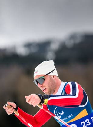 260311 Thomas Oxaal of Norway competes in the men 10km interval start vision impaired para cross-country skiing during day 5 of the Milano Cortina 2026 Winter Paralympic Games on March 11, 2026 in Val di Fiemme. Photo: Maxim Thore BILDBYRAN kod MT MT1018 skidor cross-country skiing langrenn paralympic games paralympics paralympiska spel paralympiske leker vinter-paralympics winter paralympics milano cortina 2026 milano cortina 2026 winter paralympic games 5 bbeng norge *** 260311 Thomas Oxaal of Norway competes in the men 10km interval start vision impaired para cross country skiing during day 5 of the Milano Cortina 2026 Winter Paralympic Games on March 11, 2026 in Val di Fiemme Photo Maxim Thore BILDBYRAN kod MT MT1018 skidor cross country skiing langrenn paralympic games paralympiska spel paralympiske leker vinter paralympics winter paralympics milano cortina 2026 milano cortina 2026 winter paralympic games 5 bbeng norge  Copyright: MAXIMxTHORE BB260311MT062