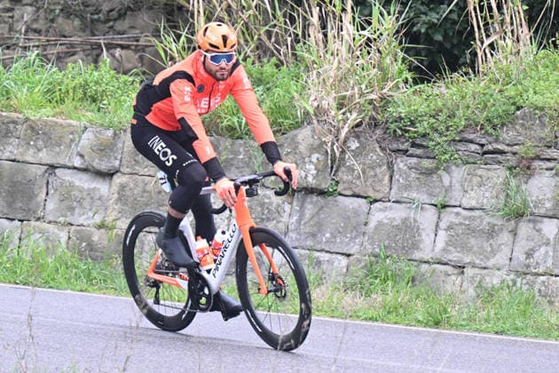 11-03-2026 Tirreno - Adriatico; Tappa 03 Cortona - Magliano De Marsi; 2026, Ineos Grenadiers; Ganna, Filippo; Cortona; 