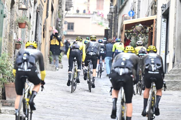 11-03-2026 Tirreno - Adriatico; Tappa 03 Cortona - Magliano De Marsi; 2026, Visma - Lease A Bike; Cortona; 