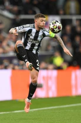 Kieran Trippier of Newcastle United Newcastle United v Barcelona, UEFA Champions League, Round of 16, First Leg, Football, St James Park, Newcastle, UK - 10 Mar 2026Newcastle St James Park United Kingdom EDITORIAL USE ONLY No use with unauthorised audio, video, data, fixture lists, club league logos or live services. Online in-match use limited to 120 images, no video emulation. No use in betting, games or single club league player publications.  Copyright: xRichardxLee Shutterstockx 16740284ej
