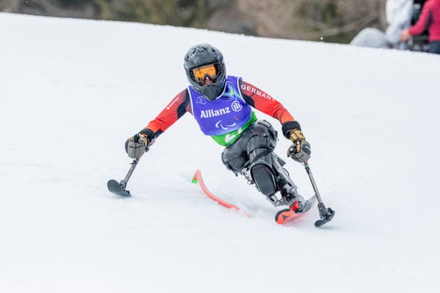 Para Alpine Skiing - Milano Cortina 2026 Winter Paralympic Games: Day 4 Para Alpine Skiing Anna-Lena FORSTER (GER) is in action on day four of the Milano Cortina 2026 Winter Paralympic Games at Tofane Alpine Skiing Centre in Cortina d Ampezzo, Belluno, Italy, on March 10, 2026. Cortina d Ampezzo Italy  Copyright: xMauroxUjettox originalFilename:ujetto-paraalpi260310_npiHd.jpg