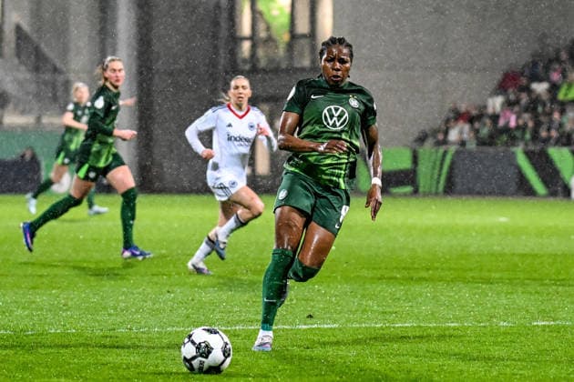 Fußball I Frauen I Saison 2025-2026 I DFB-Pokal I VfL Wolfsburg - Eintracht Frankfurt I 11.03.2026 Lineth Beerensteyn (9, VfL Wolfsburg) Freisteller, Nahaufnahme, Porträt, Portrait, Einzelfoto, Einzelbild, Körper Wolfsburg AOK Stadion Niedersachsen Deutschland Copyright: xLobeca InesxHähnelx