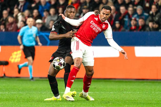 UEFA Champions League 2025 2026 Bayer 04 Leverkusen vs. Arsenal, Achtelfinale, Round of 16 - Hinrunde, Mittwoch, 11.03.2026 BayArena (Nordrhein-Westfalen, Deutschland) Copyright: xCelinaxLeiersx
