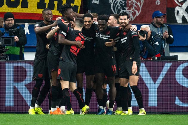 UEFA Champions League 2025 2026 Bayer 04 Leverkusen vs. Arsenal, Achtelfinale, Round of 16 - Hinrunde, Mittwoch, 11.03.2026 BayArena (Nordrhein-Westfalen, Deutschland) Tor zum 1:0 durch Robert Andrich ( 8) Jubel Freude Emotionen Torjubel Copyright: xCelinaxLeiersx