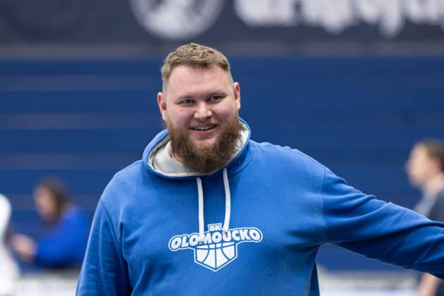 Matej Musil (BKO, Haed Coach), Syntainics MBC vs. BK Olomoucko, European North Basketball League, Achtelfinale, 2025 26, Deutschland, Tschechien, 11.03.2026. Weissenfels Stadthalle Sachsen-Anhalt Deutschland