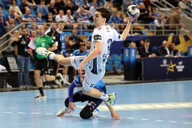 Plock 11.03.2026 Liga mistrzow pilka reczna mezczyzn faza grupowa sezon 2025 26 --- Group Chase mens handball EHF Champions League Orlen Wisla Plock - OTP Bank - Pick Szeged Mate Fazekas Fot. Marcin Solarz FotoPyK NEWSPIX.PL --- newspix.pl 