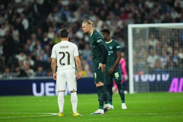 UEFA Champions League match, Round of 16, first leg, between Real Madrid and Manchester City played at Santiago Bernabeu Stadium on March 11, 2026 in Madrid Spain. (Photo by Bagu Blanco PRESSINPHOTO).. Copyright: xBaguxBlancox xPRESSINPHOTOx