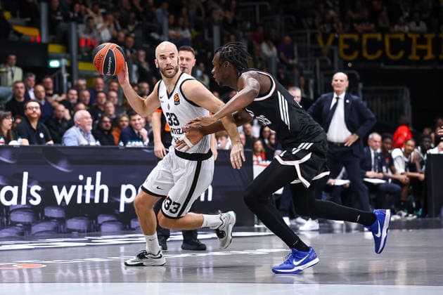 Nick Calathes Virtus Olidata Bologna - Partizan Belgrado Virtus Bologna - LDLC Asvel Villeurbanne Euroleague 2025 26 Bologna, 11 03 2026 Foto B.Costantini Ciamillo-Castoria Bologna Virtus Arena Emilia Romagna Italy  Copyright: xBiancaxCostantinix