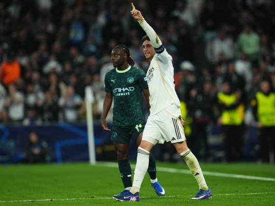 UEFA Champions League match, Round of 16, first leg, between Real Madrid and Manchester City played at Santiago Bernabeu Stadium on March 11, 2026 in Madrid Spain. (Photo by Bagu Blanco PRESSINPHOTO).. Copyright: xBaguxBlancox xPRESSINPHOTOx