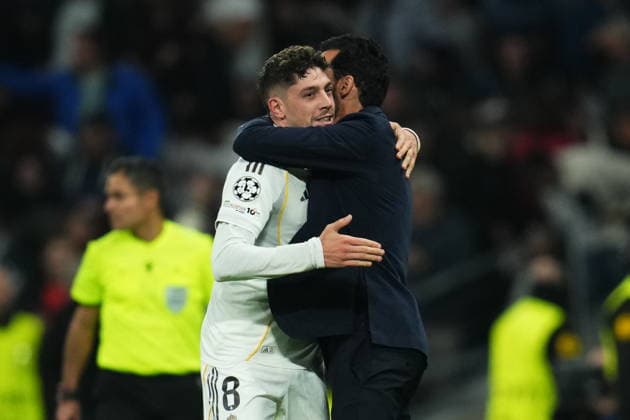 UEFA Champions League match, Round of 16, first leg, between Real Madrid and Manchester City played at Santiago Bernabeu Stadium on March 11, 2026 in Madrid Spain. (Photo by Bagu Blanco PRESSINPHOTO).. Copyright: xBaguxBlancox xPRESSINPHOTOx