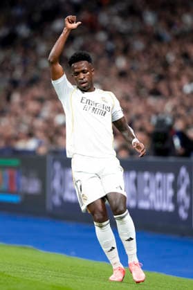 UEFA champions league - Real Madrid vs Manchester City MADRID, SPAIN - March 11:Vinicius Jr of Real Madrid during the UEFA champions league 2025 26 round of 16 first leg match between Real Madrid and Manchester City at Santiago Bernabeu Stadium. (Photo by Guille Martinez f22photo) Madrid Santiago Bernabeu Stadium Spain Copyright: xGuillermoxMartinezx