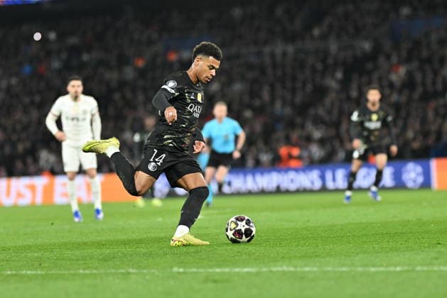 PSG v Chelsea - UEFA Champions League PARIS, FRANCE - MARCH 11: Desire Doue of PSG in action during the UEFA Champions League 2025 26 Round of 16 First Leg match between Paris Saint-Germain FC and Chelsea FC at Parc des Princes in Paris, France on March 11, 2026. Mustafa Yalcin Anadolu Paris France. Editorial use only. Please get in touch for any other usage.  Copyright: x2026xAnadoluxMustafaxYalcinx