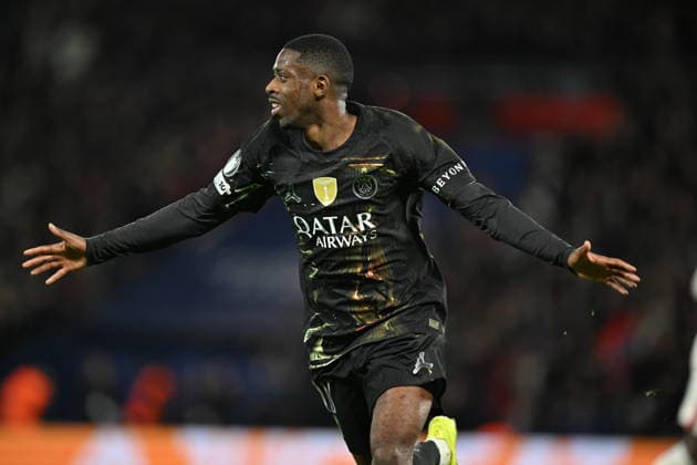 PSG v Chelsea - UEFA Champions League PARIS, FRANCE - MARCH 11: Ousmane Dembele of Paris Saint-Germain celebrates scoring his team s second goal during the UEFA Champions League 2025 26 Round of 16 First Leg match between Paris Saint-Germain FC and Chelsea FC at Parc des Princes in Paris, France on March 11, 2026. Mustafa Yalcin Anadolu Paris France. Editorial use only. Please get in touch for any other usage.  Copyright: x2026xAnadoluxMustafaxYalcinx