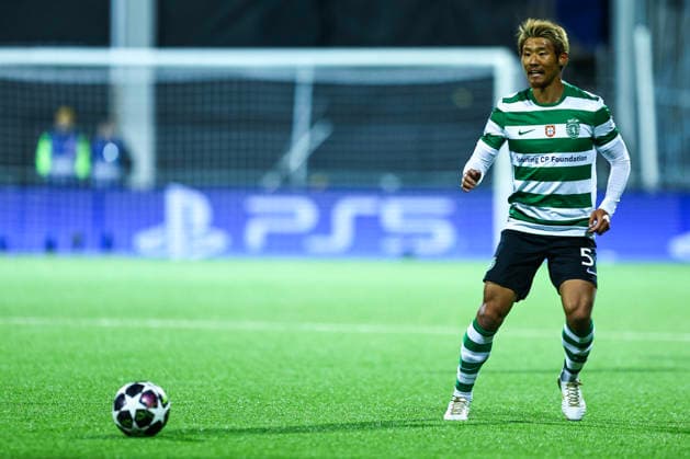 Football, Champions League 2025 2026 Bodo Glimt Sporting Lisbon Bodo 20260311 Sportings Hidemasa Morita during the Champions League football match between Bodo Glimt and Sporting Lisbon at Aspmyra Stadium Photo Mats Torbergsen NTB Bodo Norway EDITORIAL USE ONLY RESTRICTED USE FOR BETTING COMPANIES  Copyright: xMatsxTorbergsenx xNTBx