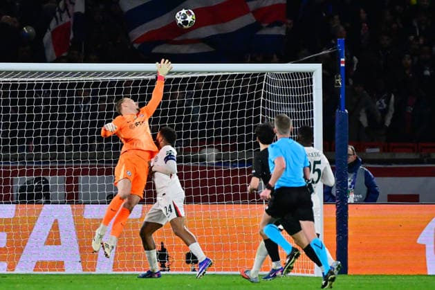 FOOTBALL : PSG vs Chelsea - Ligue des Champions - 11 03 2026 Vitinha Vitor Machado of Paris Saint Germain scores a goal during the UEFA Champions League match between Paris Saint Germain and Chelsea FC at Parc Des Princes on March 11 , 2026 in Paris, France. ( Photo by Federico Pestellini PsnewZ ) ParisFrance  Copyright: xFedericoxPestellinix