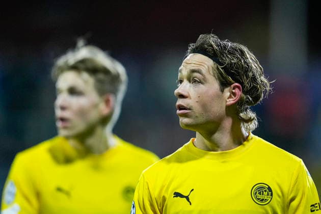Football, Champions League 2025 2026 Bodo Glimt Sporting Lisbon Bodo, Norway 20260311 Bodo Glimts Patrick Berg during the Champions League football match between Bodo Glimt and Sporting Lisbon at Aspmyra Stadium Photo Fredrik Varfjell NTB Bodo Norway EDITORIAL USE ONLY RESTRICTED USE FOR BETTING COMPANIES  Copyright: xFredrikxVarfjellx xNTBx