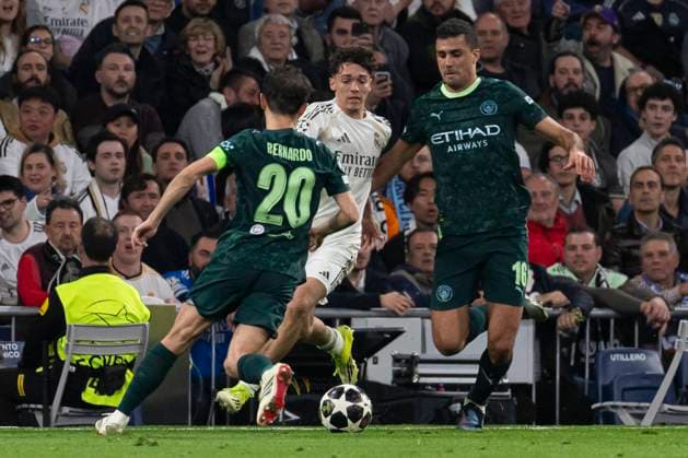 UEFA Champions League soccer match Real Madrid vs Manchester City at Santiago Bernabeu stadium in Madrid, Spain. 11 March 2026 900 Cordon Press  900 CordonxPress LOF - Champions League Real Madrid vs Manchester City