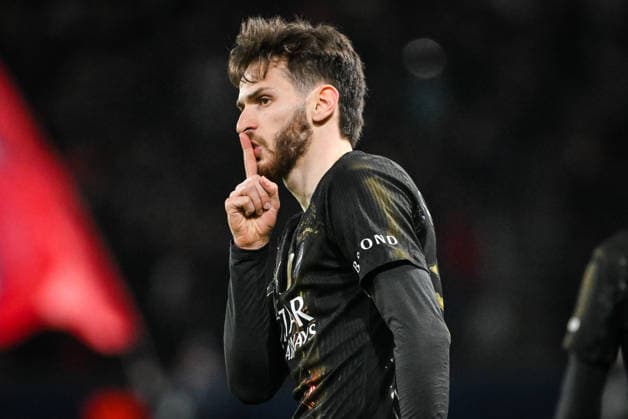 March 11, 2026, Paris, France, France: Khvicha KVARATSKHELIA of PSG celebrates his goal during the UEFA Champions League match between Paris Saint-Germain and Chelsea CF at Parc des Princes Stadium on March 11, 2026 in Paris, France. Paris France - ZUMAm308 20260311_zsp_m308_020 Copyright: xMatthieuxMirvillex
