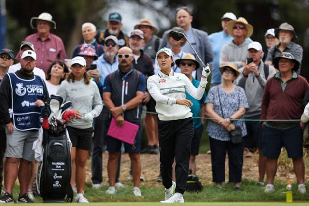 GOLF AUSTRALIAN OPEN WOMEN, Minjee Lee of Australia during the 2026 Women s Australian Open at Kooyonga Golf Club in Adelaide, Thursday, March 12, 2026. ( NO ARCHIVING, EDITORIAL USE ONLY ADELAIDE SA AUSTRALIA  Copyright: xMATTxTURNERx 20260312134021310620
