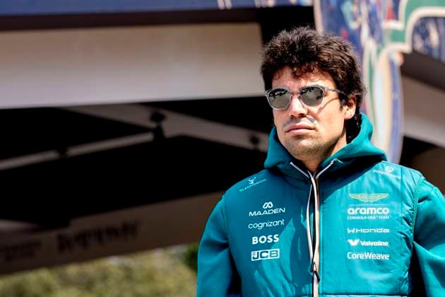 SHANGHAI ï¿½ Formula 1 driver Lance Stroll of Aston Martin Aramco Formula 1 Team during the Formula 1 China Shanghai media day at the Schanghai International Circuit on March 12, 2025 in Shanghai, China. (Photo by DeFodi Images) -