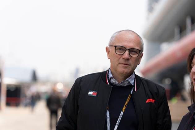 SHANGHAI ï¿½ Formula 1 President Stefano Domenicali during the Formula 1 China Shanghai Media Day at the Schanghai International Circuit on March 12, 2025 in Shanghai, China. (Photo by DeFodi Images) -