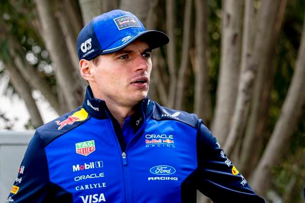 SHANGHAI - Formula 1 driver Max Verstappen of Oracle Red Bull Racing during the Formula 1 China Shanghai media day at the Schanghai International Circuit on March 12, 2025 in Shanghai, China. (Photo by DeFodi Images) -