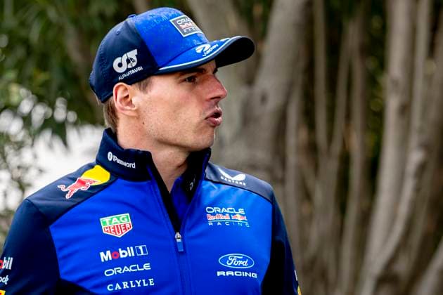SHANGHAI - Formula 1 driver Max Verstappen of Oracle Red Bull Racing during the Formula 1 China Shanghai media day at the Schanghai International Circuit on March 12, 2025 in Shanghai, China. (Photo by DeFodi Images) -