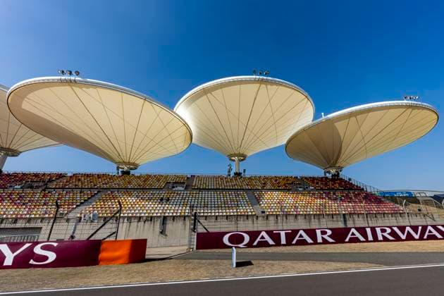 SHANGHAI - Overview of the circuit during the Formula 1 China Shanghai media day at the Shanghai International Circuit on March 12, 2025 in Shanghai, China. (Photo by DeFodi Images) -