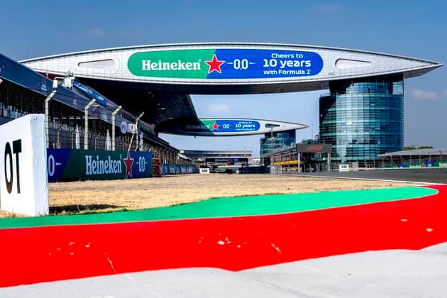 SHANGHAI - Overview of the circuit during the Formula 1 China Shanghai media day at the Shanghai International Circuit on March 12, 2025 in Shanghai, China. (Photo by DeFodi Images) -
