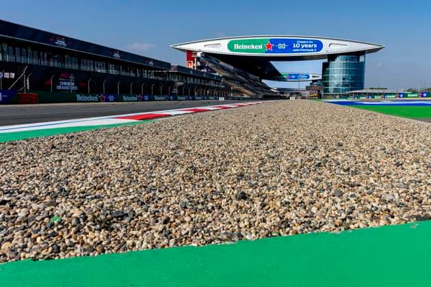 SHANGHAI - Overview of the circuit during the Formula 1 China Shanghai media day at the Shanghai International Circuit on March 12, 2025 in Shanghai, China. (Photo by DeFodi Images) -