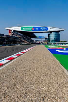 SHANGHAI - Overview of the circuit during the Formula 1 China Shanghai media day at the Shanghai International Circuit on March 12, 2025 in Shanghai, China. (Photo by DeFodi Images) -