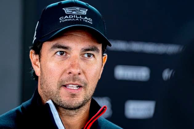 SHANGHAI ï¿½ Formula 1 driver Sergio Pï¿½rez of Cadillac Formula 1 Team during the Formula 1 China Shanghai media day at the Shanghai International Circuit on March 12, 2025 in Shanghai, China. (Photo by DeFodi Images) -