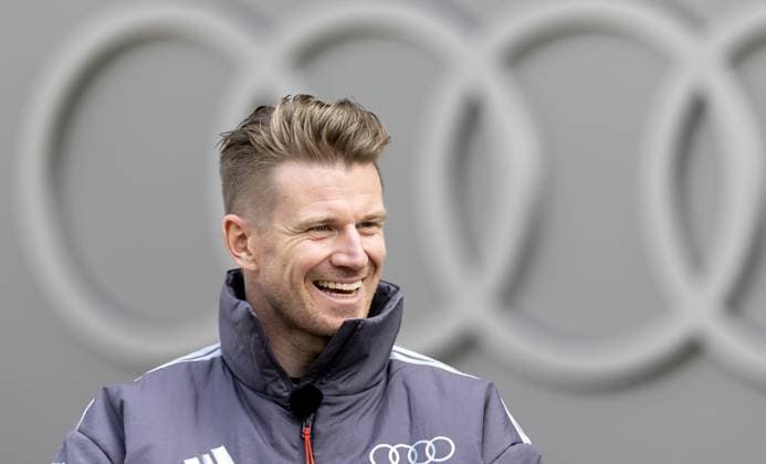 SHANGHAI - Nico Hülkenberg (Audi) at the Shanghai International Circuit ahead of the Chinese Grand Prix. SANDER KONING ANP xVIxANPxSportx xxANPxIVx 553103235 originalFilename: 553103235.jpg