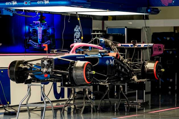 SHANGHAI ï¿½ Mechanics work on the car of Formula 1 driver Pierre Gasly of BWT Alpine F1 Team during the Formula 1 China Shanghai media day at the Shanghai International Circuit on March 12, 2025 in Shanghai, China. (Photo by DeFodi Images) -