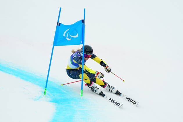 CORTINA, ITALY 20260312 Ebba Arsjö during the first run of Thursday s giant slalom women (standing) in the Paralympics at Tofane Alpine Skiiing Center, Cortina. *** The image is included in the SPORTS PACKAGE. For others PAYMENT IMAGE *** CORTINA ITALY x10500x *** CORTINA, ITALY 20260312 Ebba Arsjö during the first run of Thursday s giant slalom women standing in the Paralympics at Tofane Alpine Skiiing Center, Cortina The image is included in the SPORTS PACKAGE For others PAYMENT IMAGE CORTINA ITALY x10500x  Copyright: xOscarxOlsson ParasportxSverigex TTx PARALYMPICS 2026 GIANT SLALOM