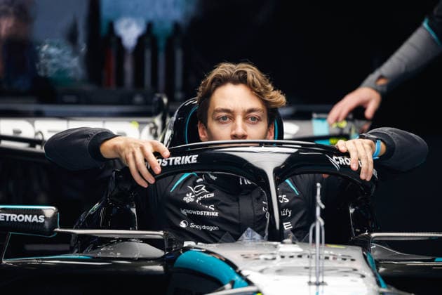 F1 GP 02 China 2026 F1 GP 02 China 2026 RUSSELL George (gbr), Mercedes AMG F1 Team W17, portrait Shanghai China