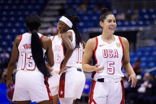 2026 World Cup Qualifying Tournament - USA Women s national team, Nationalteam V Senegal Kelsey Plum plays during the game at the 2026 FIBA World Cup Qualifying Tournament between USA and Senegal in San Juan, Puerto Rico, on March 11, 2026, at Coliseo Jose Miguel Agrelot. San Juan Puerto Rico  Copyright: xEdgardoxMedinax originalFilename:medinamillan-notitle260311_npI68.jpg