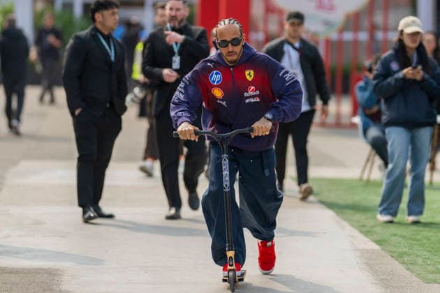 First day of Formula One Chinese Grand Prix Shanghai EB 44 Lewis Hamilton (Ferrari) at the Formula One Chinese Grand Prix at the Shanghai International Circuit in Shanghai on March 12, 2026. Photo by Eliot Blondet ABACAPRESS.COM Shanghai Chine  Copyright: xBlondetxEliot ABACAx