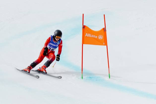 PARALYMPICS - Winter Paralympics Milano Cortina 2026 CORTINA D AMPEZZO,ITALY,12.MAR.26 - PARALYMPICS, ALPINE SKIING - Paralympic Winter games, Winterspiele,Spiele, Summer games Milano Cortina 2026, giant slalom, women. Image shows Laura Streng (AUT).  GEPAxpictures xMatthiasxTrinkl