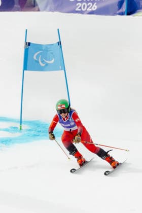 PARALYMPICS - Winter Paralympics Milano Cortina 2026 CORTINA D AMPEZZO,ITALY,12.MAR.26 - PARALYMPICS, ALPINE SKIING - Paralympic Winter games, Winterspiele,Spiele, Summer games Milano Cortina 2026, giant slalom, women. Image shows Elina Stary (AUT).  GEPAxpictures xMatthiasxTrinkl