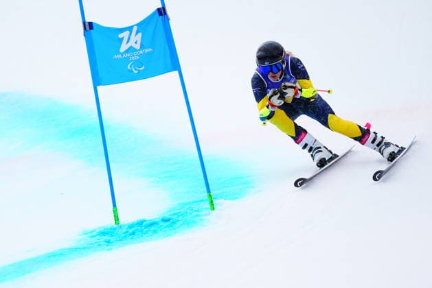 CORTINA, ITALY 20260312 Ebba Arsjö wins gold in the women s giant slalom (standing) at the Paralympics in Tofane Alpine Skiiing Center, Cortina. *** The image is included in the SPORTS PACKAGE. For others PAYMENT IMAGE *** CORTINA ITALY x10500x *** CORTINA, ITALY 20260312 Ebba Arsjö wins gold in the women s giant slalom standing at the Paralympics in Tofane Alpine Skiiing Center, Cortina The image is included in the SPORTS PACKAGE For others PAYMENT IMAGE CORTINA ITALY x10500x  Copyright: xMagnusxLejhall ParasportxSverige TT TTx PARALYMPICS 2026 GIANT SLALOM