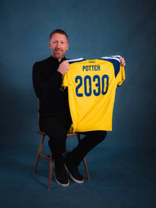 260312 Graham Potter poserar för ett porträtt sedan han förlängt sitt avtal som svensk förbundskapten till 2030 den 12 mars 2026 i Stockholm. *** 260312 Graham Potter poses for a portrait after extending his contract as Swedish national team captain until 2030 on March 12, 2026 in Stockholm  Copyright: KLARAxJOHANSSON BB260312BB591