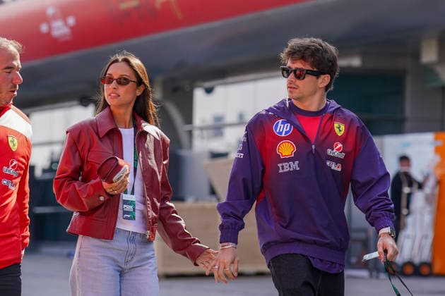 FORMULA ONE CHINESE GRAND PRIX 2026 Charles Leclerc 16 (MON) Ferrari and Alexandra Leclerc arriving for media day during the Formula 1 Heineken Chinese Grand Prix 2026, 2nd round of the 2026 Formula One World Championship, WM, Weltmeisterschaft from March 13 to 15, 2026 at the Shanghai International Circuit, Shanghai, China. Credit: Robbie Hoad Every Second Media Editorial use only. All images are copyright Every Second Media Limited. No images may be reproduced without prior permission. Copyright: xIMAGO EveryxSecondxMediax ESM-1853-0026 RobbiexHoadx xEveryxSecondxMediax