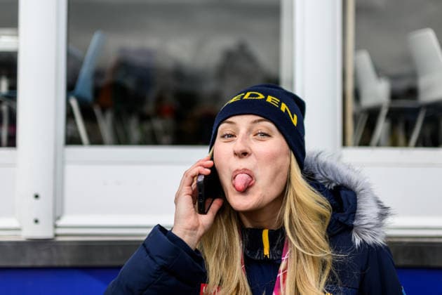 260312 Ebba Arsjö of Sweden celebrates after winning the women s para alpine giant slalom during day 6 of the Milano Cortina 2026 Winter Paralympic Games on March 12, 2026 in Cortina. Photo: Maxim Thore BILDBYRAN kod MT MT1020 alpint alpine skiing paralympic games paralympics paralympiska spel paralympiske leker vinter-paralympics winter paralympics milano cortina 2026 milano cortina 2026 winter paralympic games 6 bbeng storslalom jubel sweden sverige *** 260312 Ebba Arsjö of Sweden celebrates after winning the women s para alpine giant slalom during day 6 of the Milano Cortina 2026 Winter Paralympic Games on March 12, 2026 in Cortina Photo Maxim Thore BILDBYRAN kod MT MT1020 alpint alpine skiing paralympic games paralympiska spel paralympiske leker vinter paralympics winter paralympics milano cortina 2026 milano cortina 2026 winter paralympic games 6 bbeng storslalom jubel sweden sverige  Copyright: MAXIMxTHORE BB260312MT071