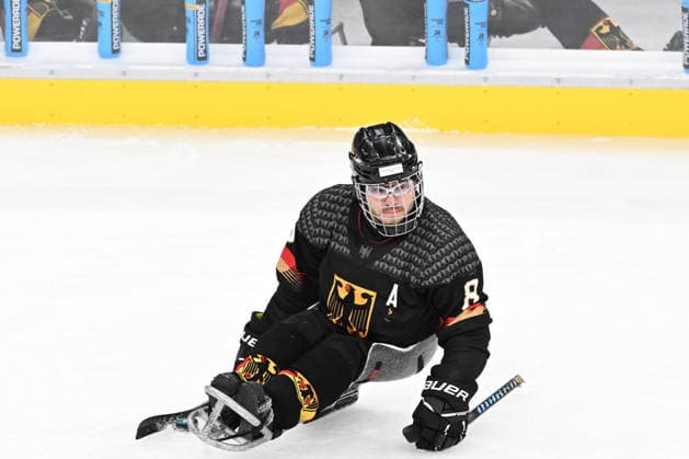 Para Ice hockey, Eishockey - Millano Cortina 2026 Winter Paralympics: Day 6 - Classification Game 5 - 8 Para Ice Hockey - Milano Cortina 2026 Winter Paralympics: Day 6 MILANO SANTAGIULIA ICE HOCKEY ARENA MILANO, ITALY - MARCH 12: Classification Game 5 - 8 Slovakia (SVK) - Germany (GER) (Photo by RALF KUCKUCK) Copyright 2026 Ralf Kuckuck Milano Milano Santagiulia Ice Hockey Arena Italy