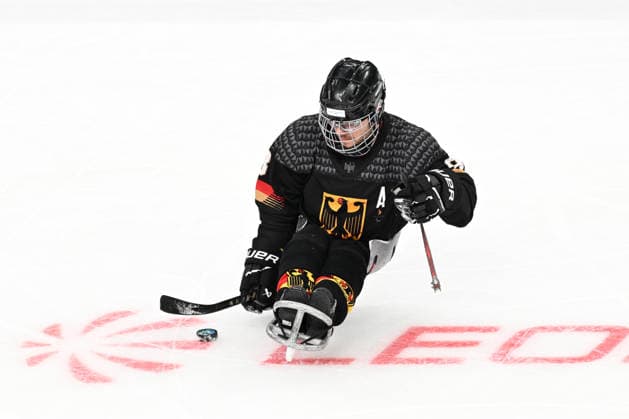 Para Ice hockey, Eishockey - Millano Cortina 2026 Winter Paralympics: Day 6 - Classification Game 5 - 8 Para Ice Hockey - Milano Cortina 2026 Winter Paralympics: Day 6 MILANO SANTAGIULIA ICE HOCKEY ARENA MILANO, ITALY - MARCH 12: Classification Game 5 - 8 Slovakia (SVK) - Germany (GER) (Photo by RALF KUCKUCK) Copyright 2026 Ralf Kuckuck Milano Milano Santagiulia Ice Hockey Arena Italy