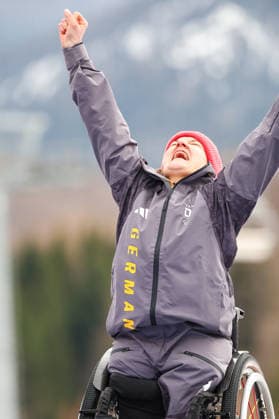 Milano Cortina 2026 Paralympic Winter games, Winterspiele,Spiele, Summer games - Para Alpine Skiing Anna-Lena Forster vom Team Deutschland gewinnt Gold beim Para Alpine Skiing Giant-Slalom der Frauen bei Milano Cortina 2026 Paralympic Winter Games am 12.03.2026 *** Milano Cortina 2026 Paralympic Winter Games Para Alpine Skiing Anna Lena Forster from Team Germany wins gold in the womens Para Alpine Skiing Giant Slalom at Milano Cortina 2026 Paralympic Winter Games on 12 03 2026 Copyright: xBEAUTIFULxSPORTS MarcusxHartmannx